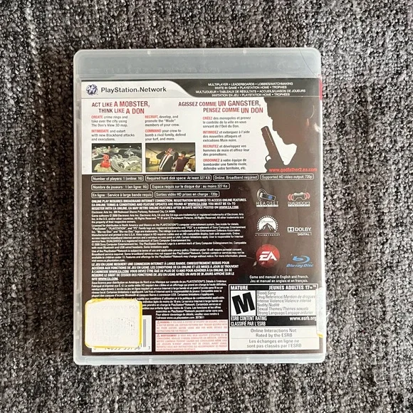 The Godfather II Sony Playstation 3 PS3 Game Complete - Picture 2 of 3